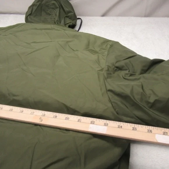 Abercrombie Fitch Down Jacket Men Large‎ Green Water Resist Puff VTG RARE 70 80s
